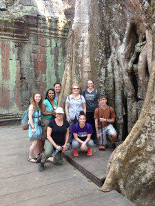 Interterm at Angkor Wat