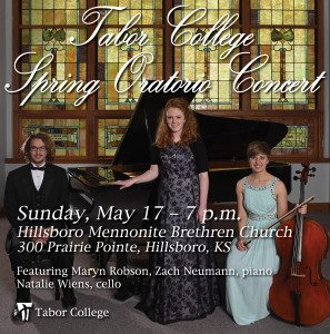 Spring Oratorio May 17 Tabor College