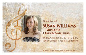 Susan Williams to Perform Guest Recital Oct. 23