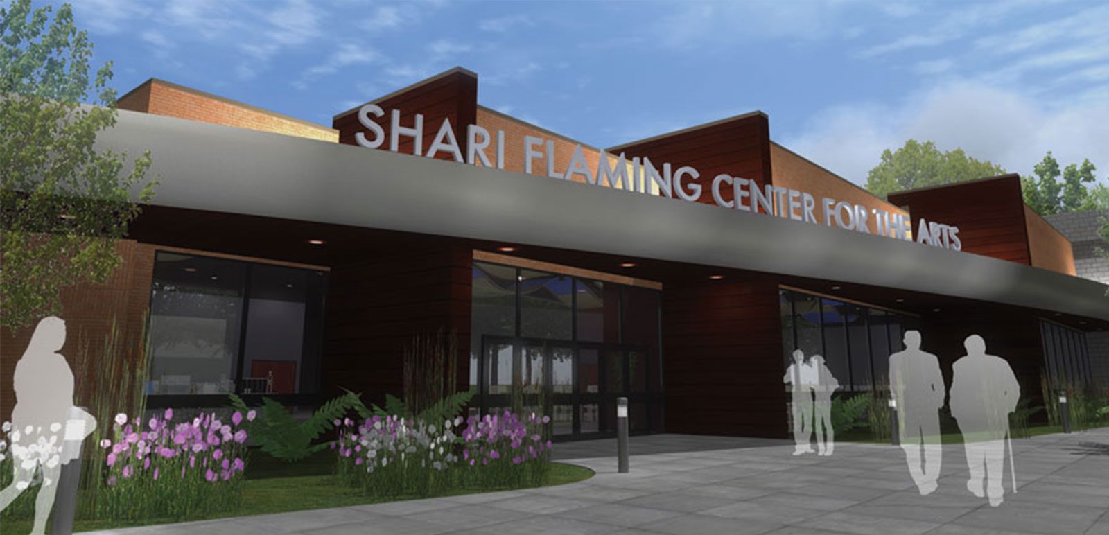 Shari Flaming Center for the Arts building animation