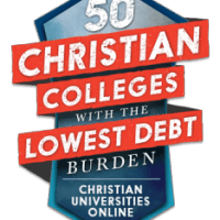 50 Christian Colleges with the lowest debt Burden