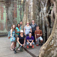 Interterm at Angkor Wat