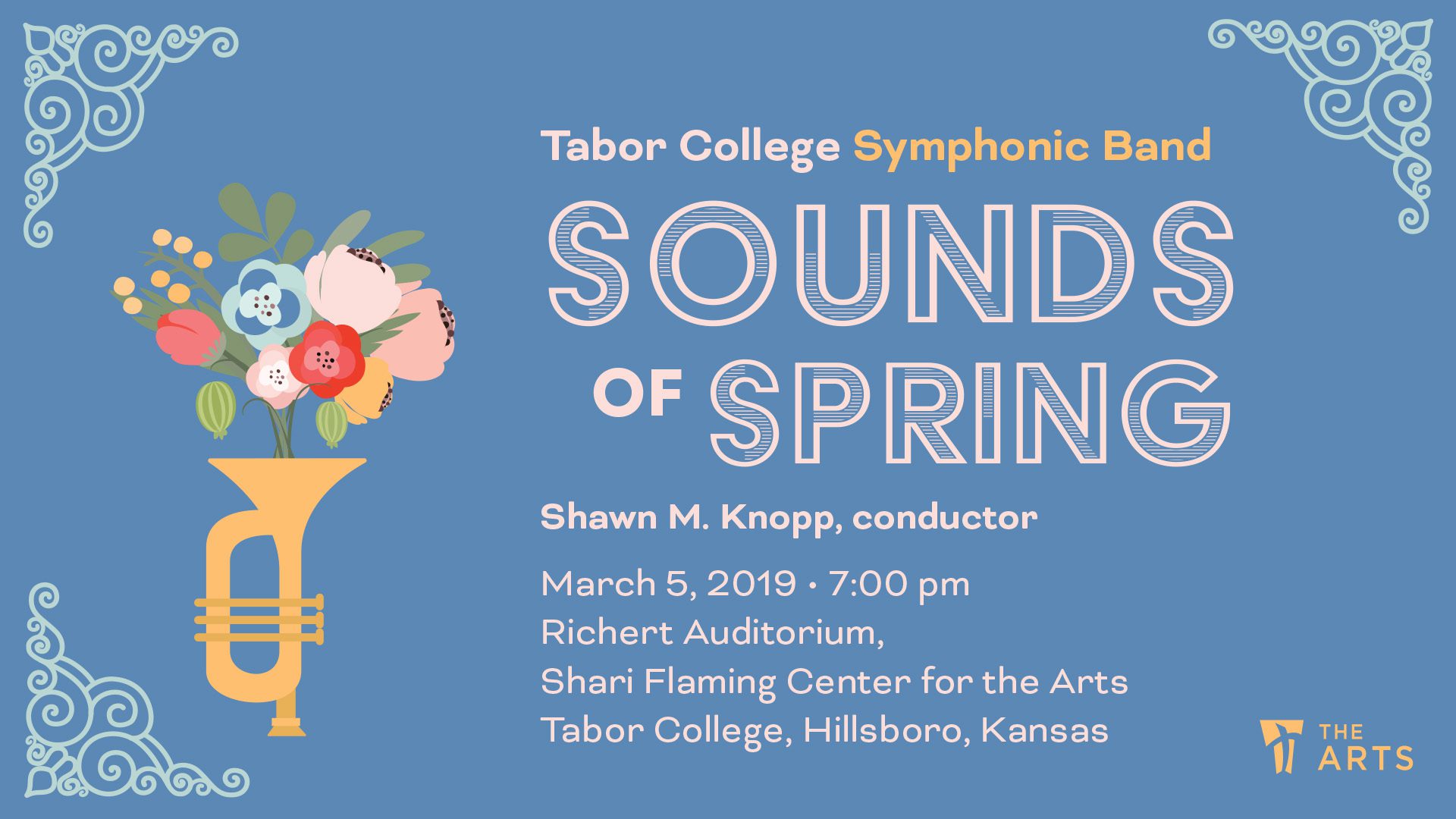 Sounds of Spring concert poster
