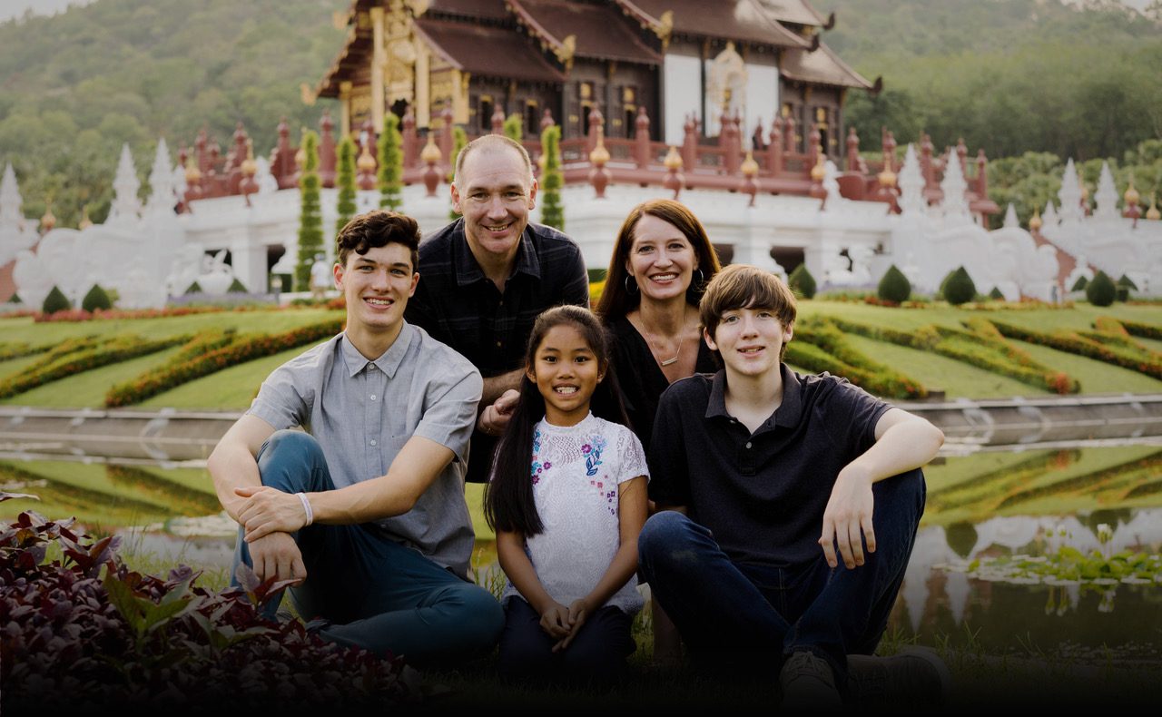 Owen Family Photo in South East Asia