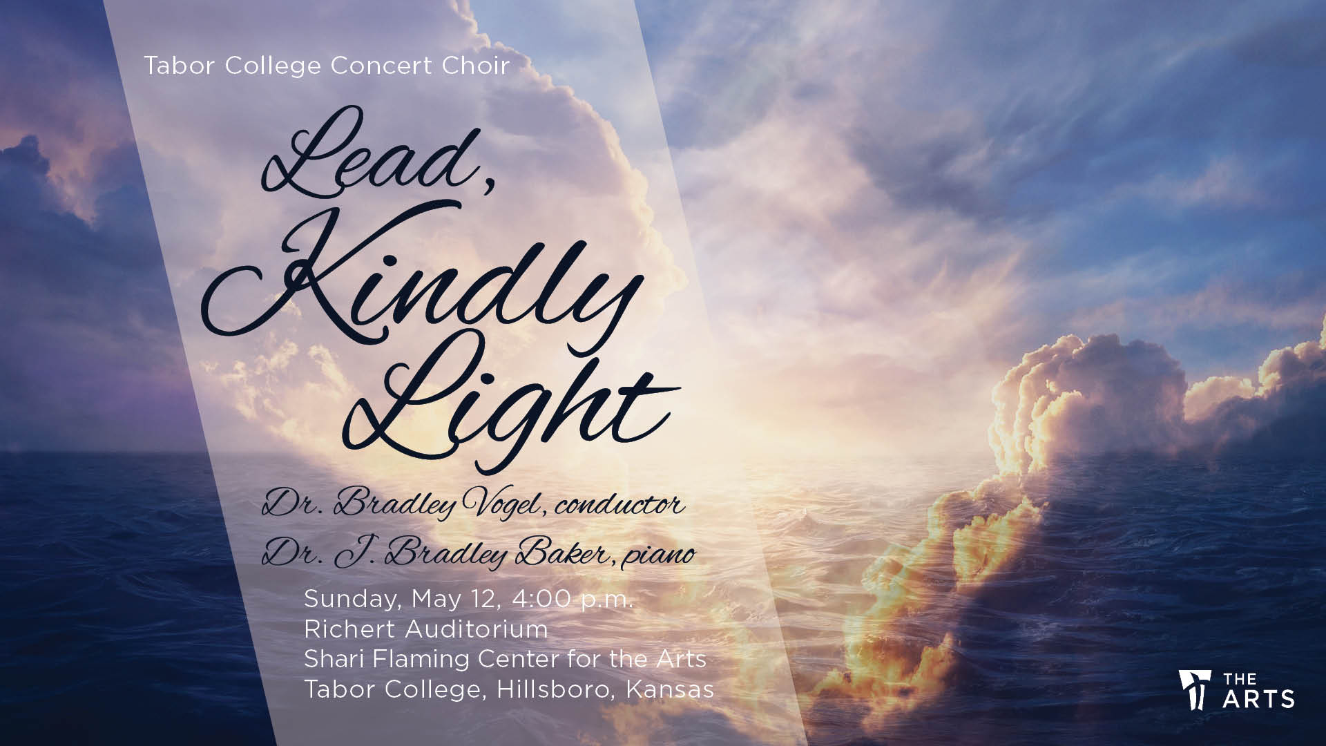 Lead Kindly Light Poster for concert