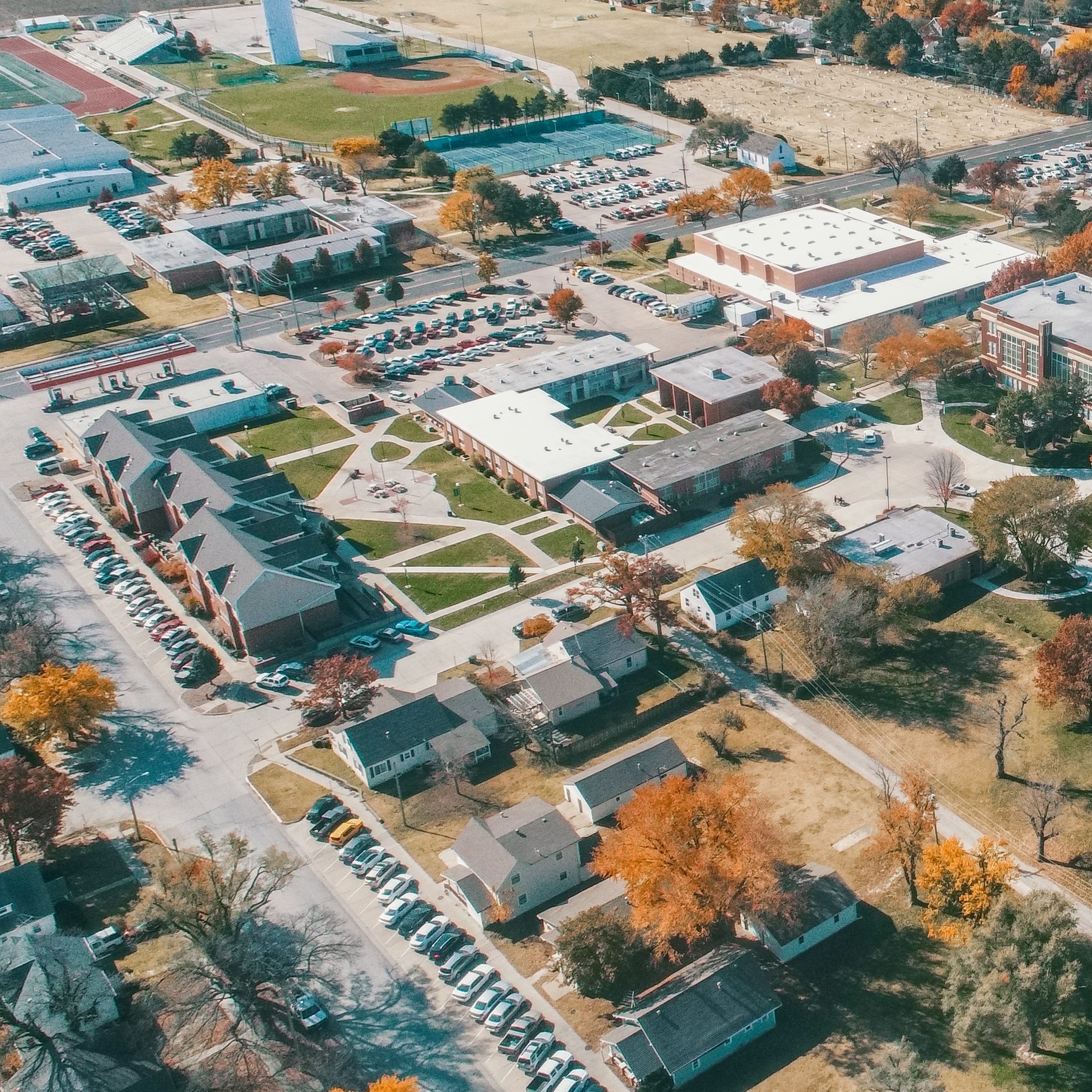 Tabor students retrieving their belongings from residence halls Tabor