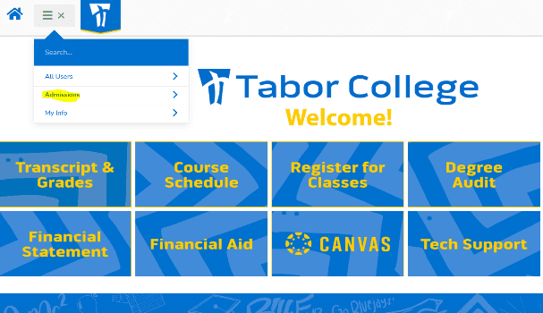 Tabor Admissions Deposit form