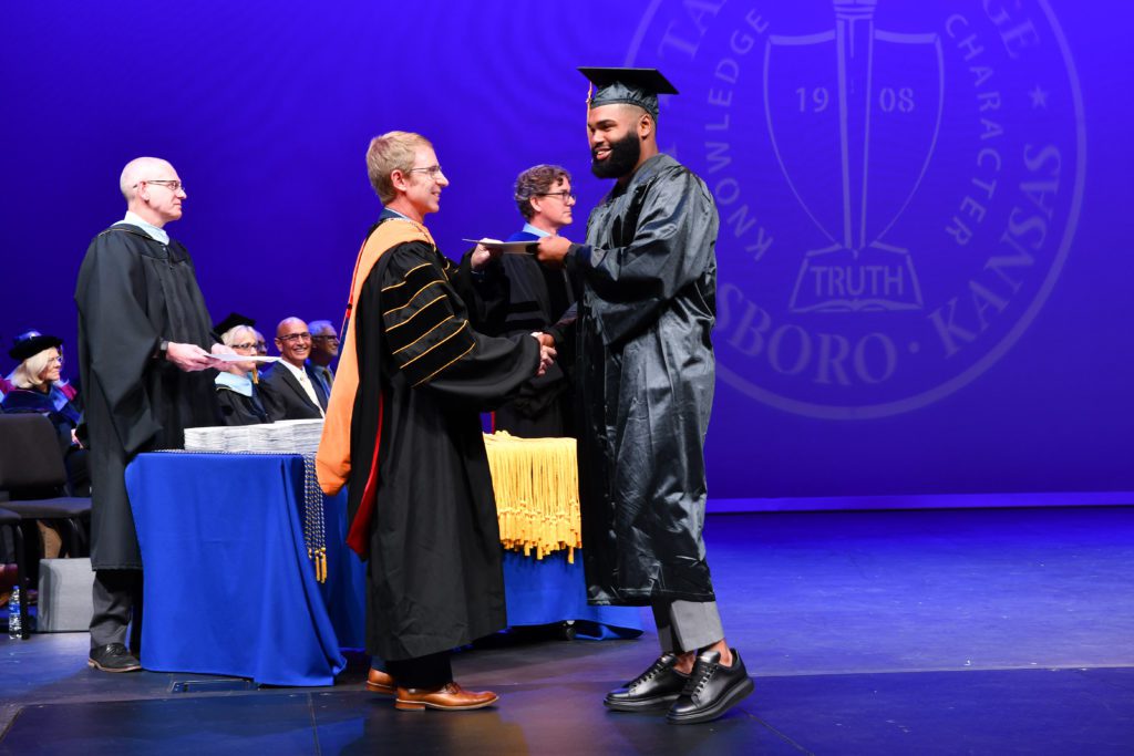 Tabor College Commencement and diplomas