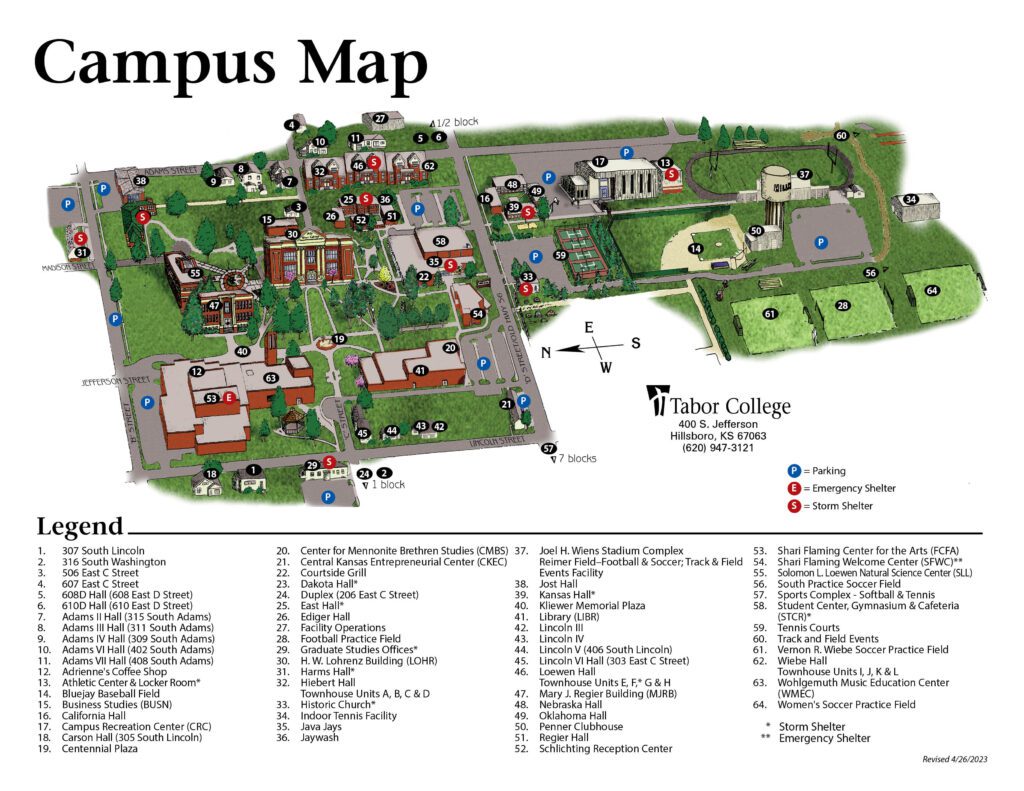 Campus Map 2023 update