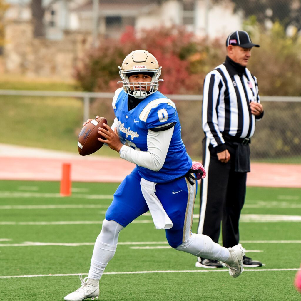 Willie Green playing football at Tabor 