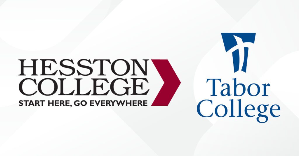 Hesston College and Tabor College to sign strategic academic partnership logo
