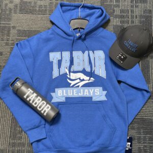 dark blue hood