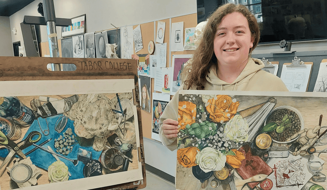 Thomas' artwork accepted in National Undergraduate Juried Exhibition